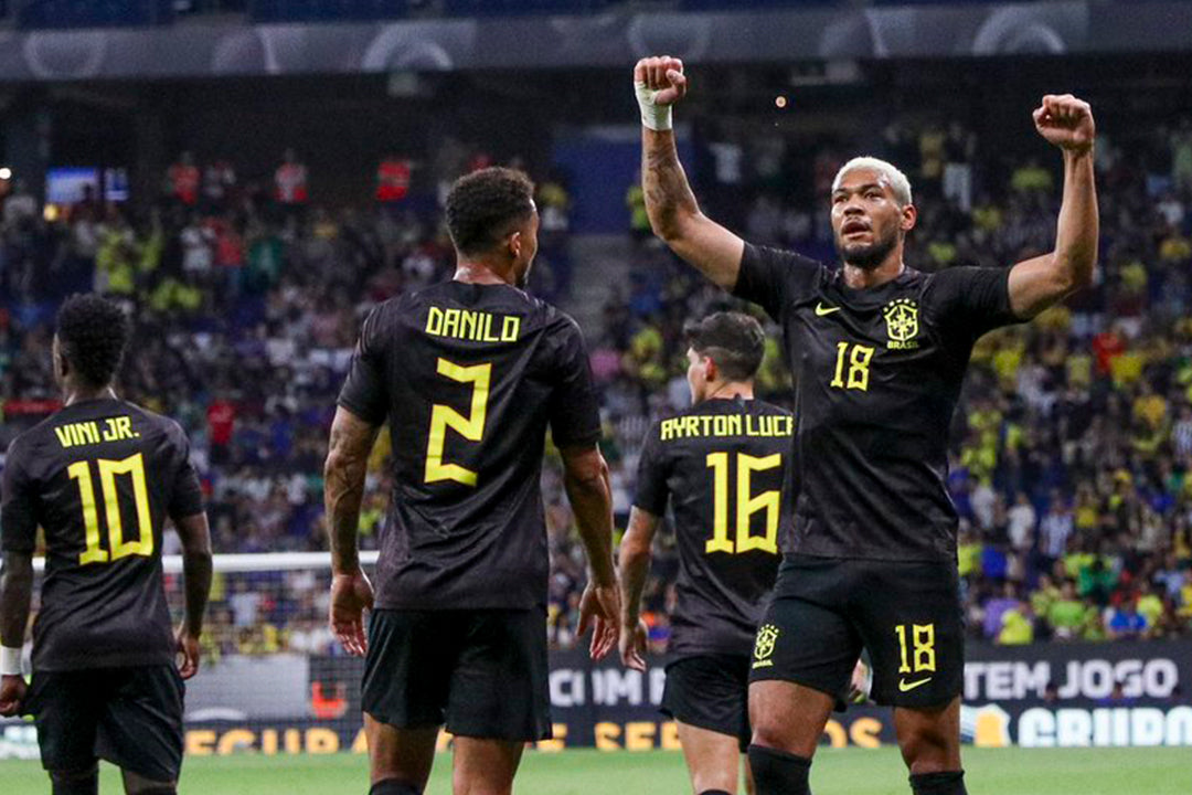 Why are Brazil wearing black jerseys in their friendly match against Guinea  in Barcelona? - AS USA