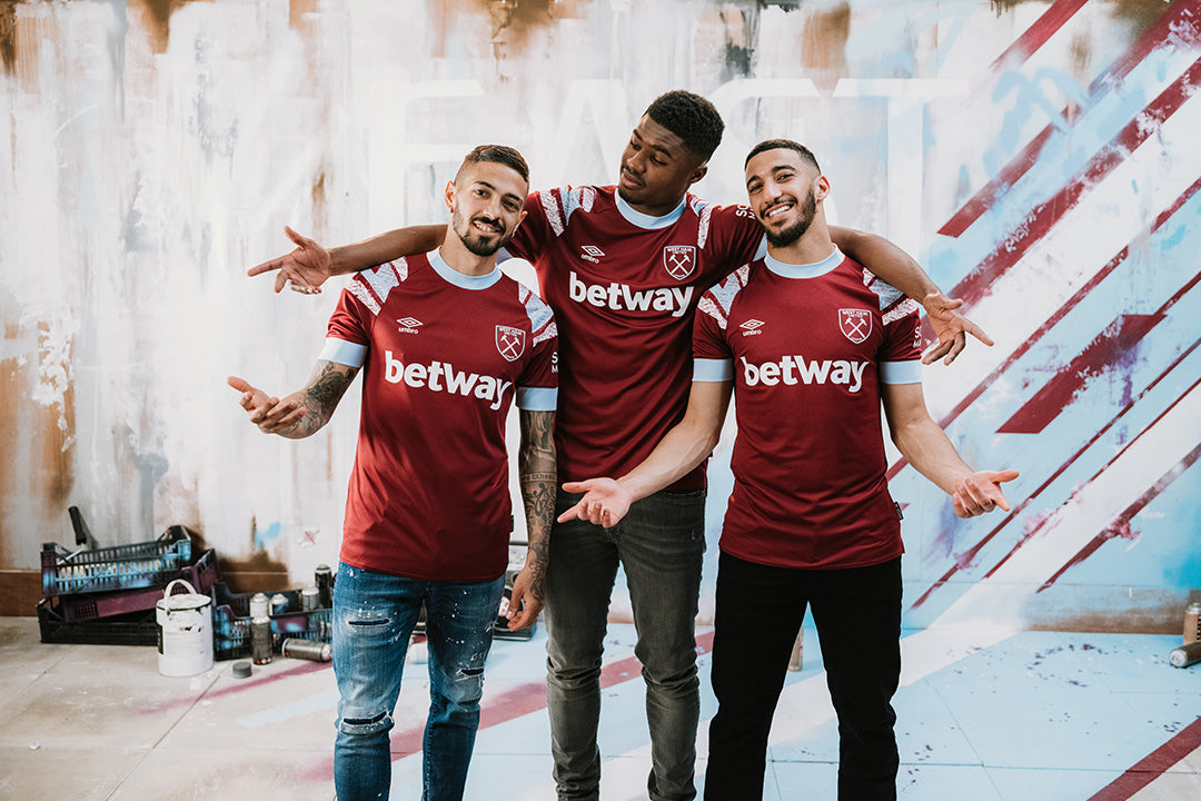 West ham United 2022-23 Umbro Home Kit - Football Shirt Culture