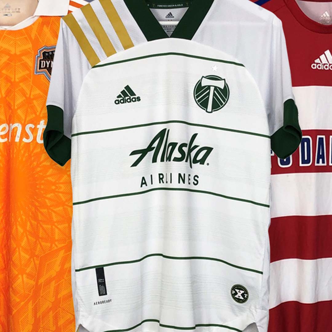 MLS #22 LA Galaxy 2022 Team Issued Adidas White Jersey / Shirt