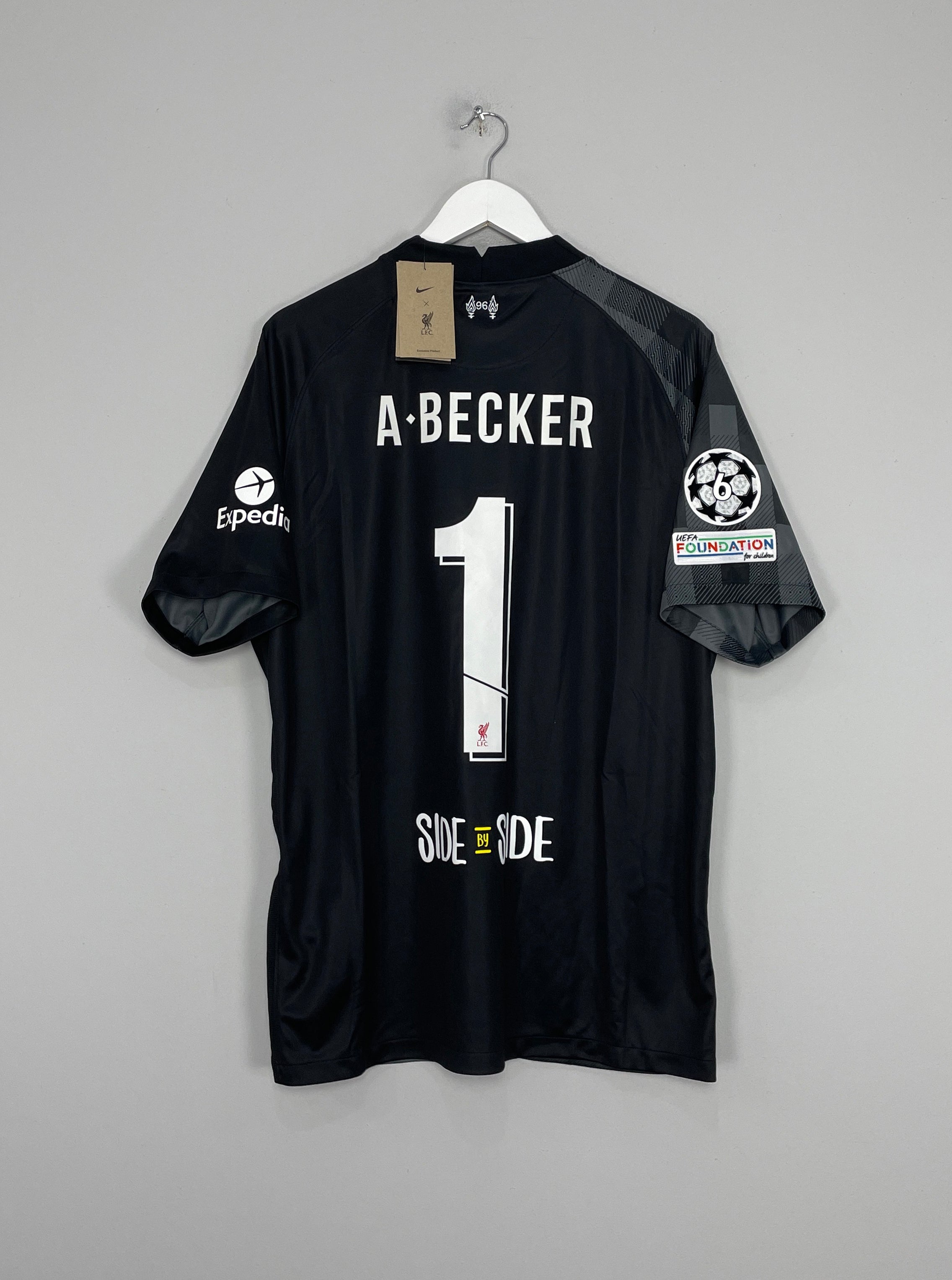 Liverpool 23/24 Black Goal Keeper Jersey Alisson Becker #1