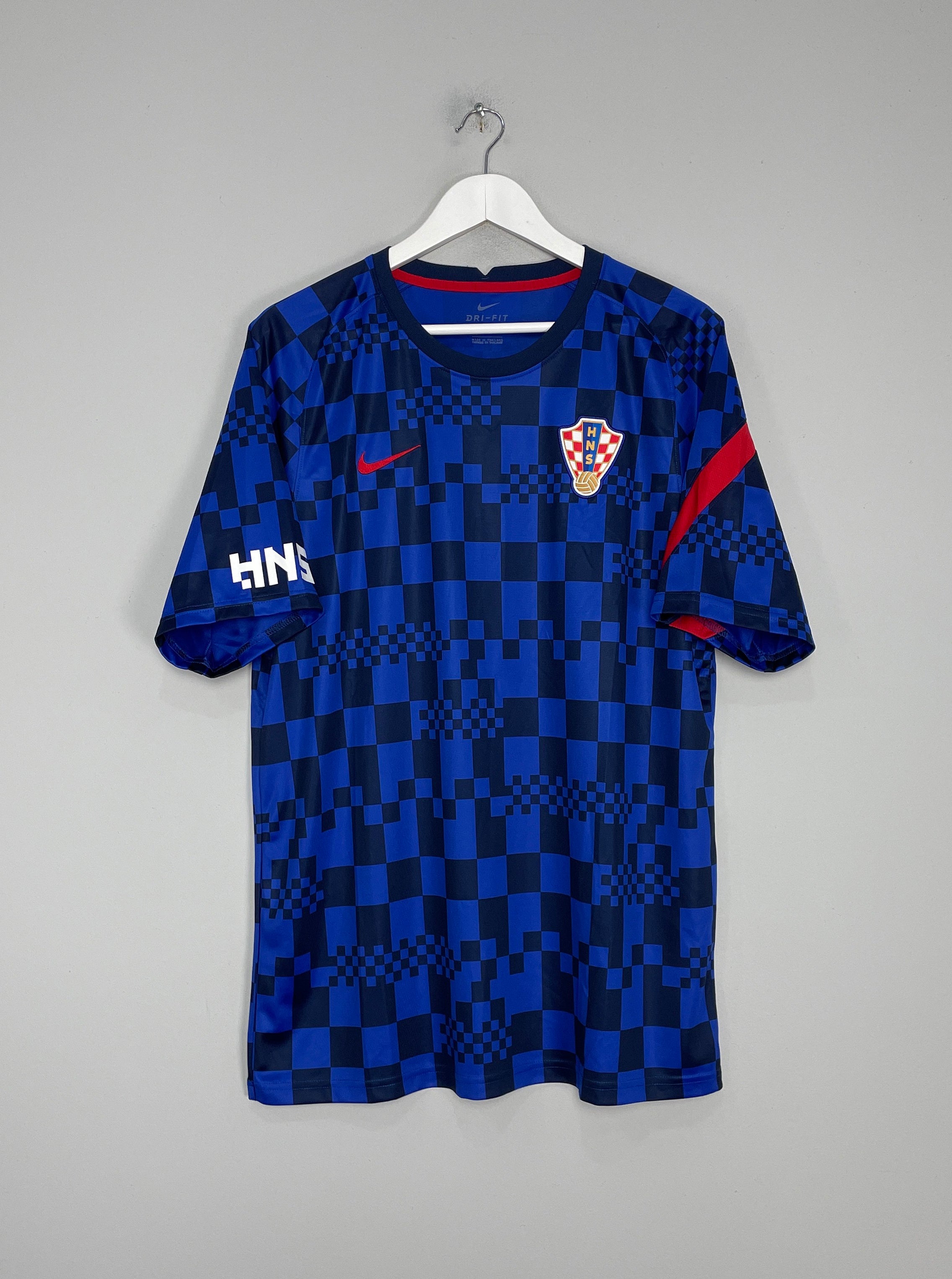 Croatia Men's Nike Dri-FIT Pre-Match Soccer Top.