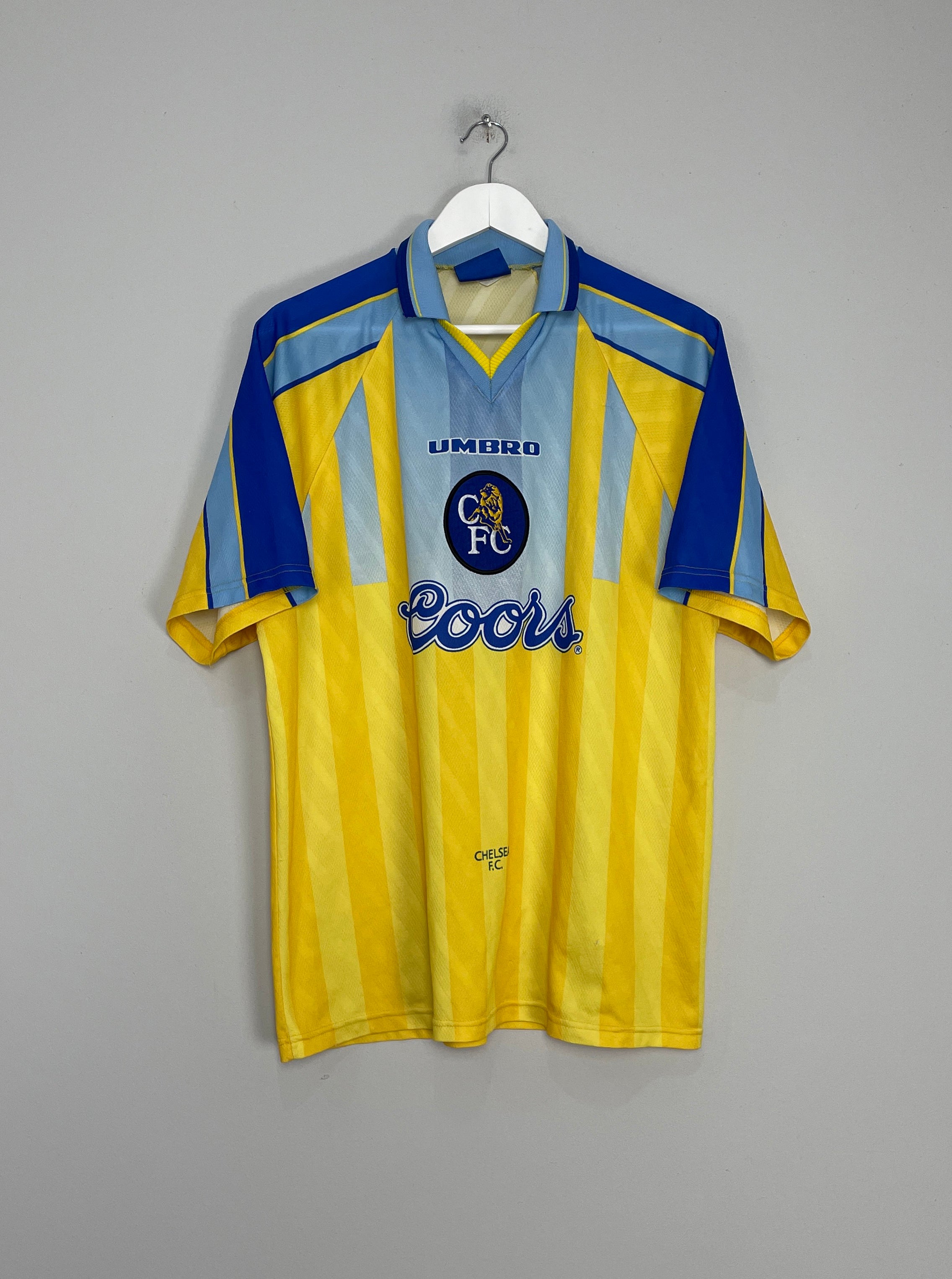 CHELSEA AWAY FOOTBALL SHIRT 1996/97