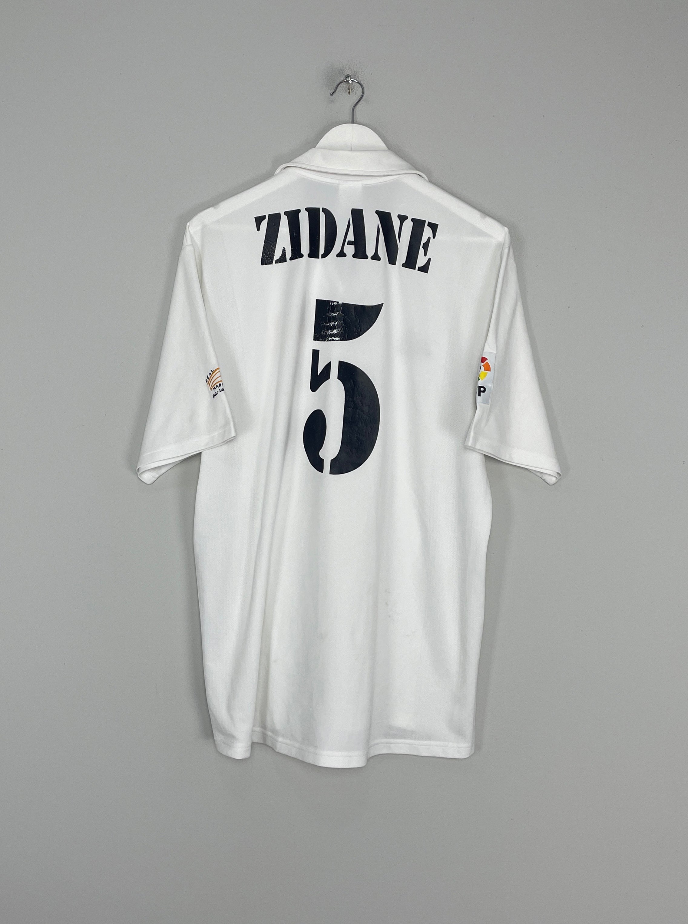 Zidane France 1996 EURO CUP Adidas Soccer Jersey M - Jerseys