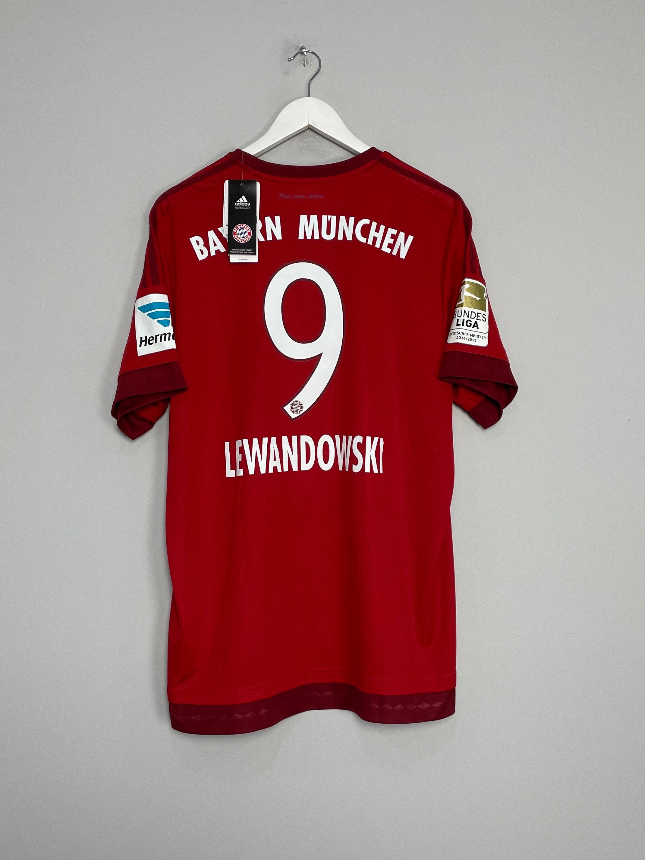 Bayern Munich 2015-16 Original Home Shirt (Excellent) M Football