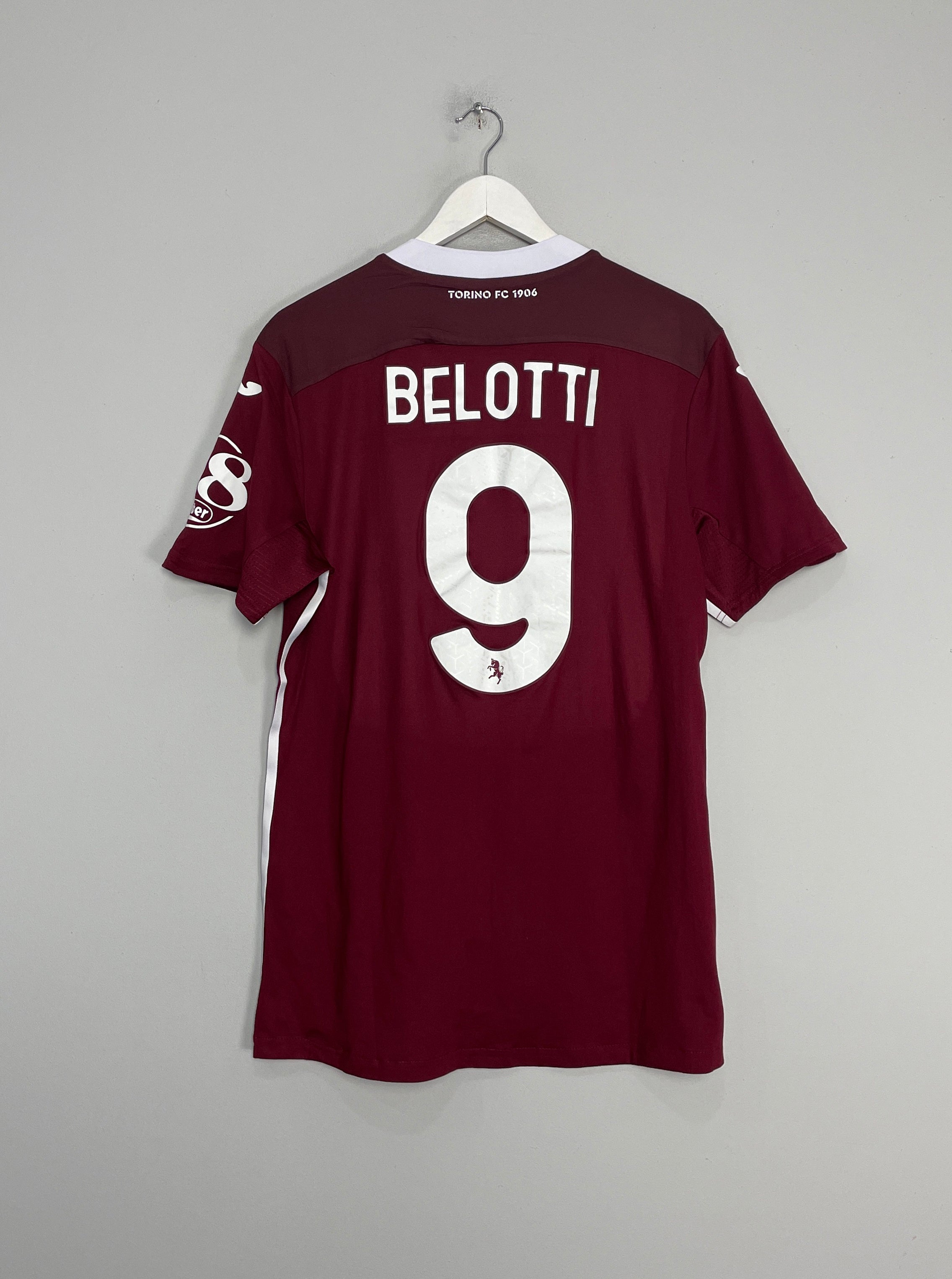 Joma Torino FC Away Belotti 9 Jersey 2021-2022 (Fan Style Printing)