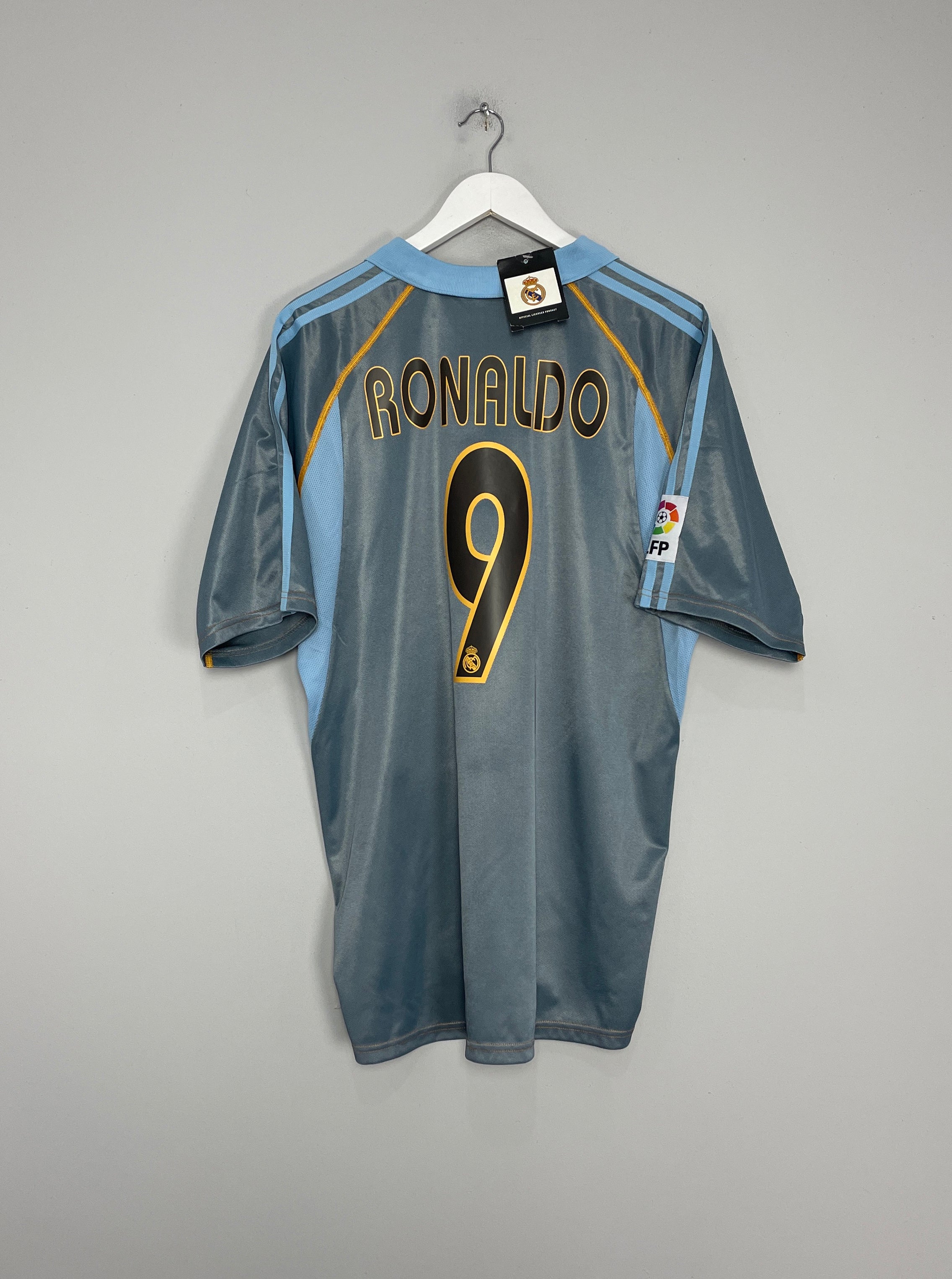 Real Madrid home soccer jersey 2003-2004 Ronaldo #9