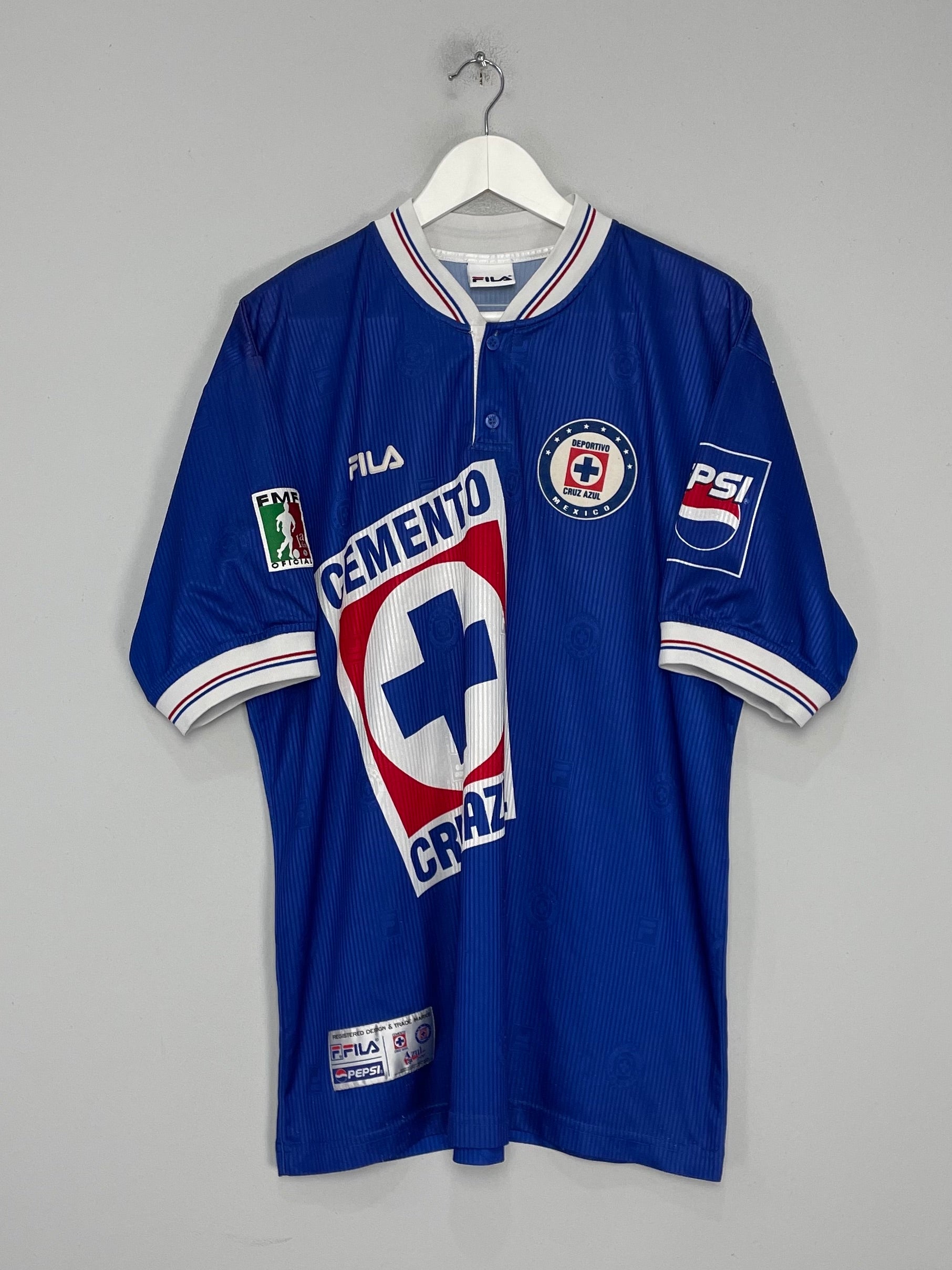 CULT KITS - 1998/99 CRUZ AZUL HOME SHIRT (XL) FILA – Cult Kits