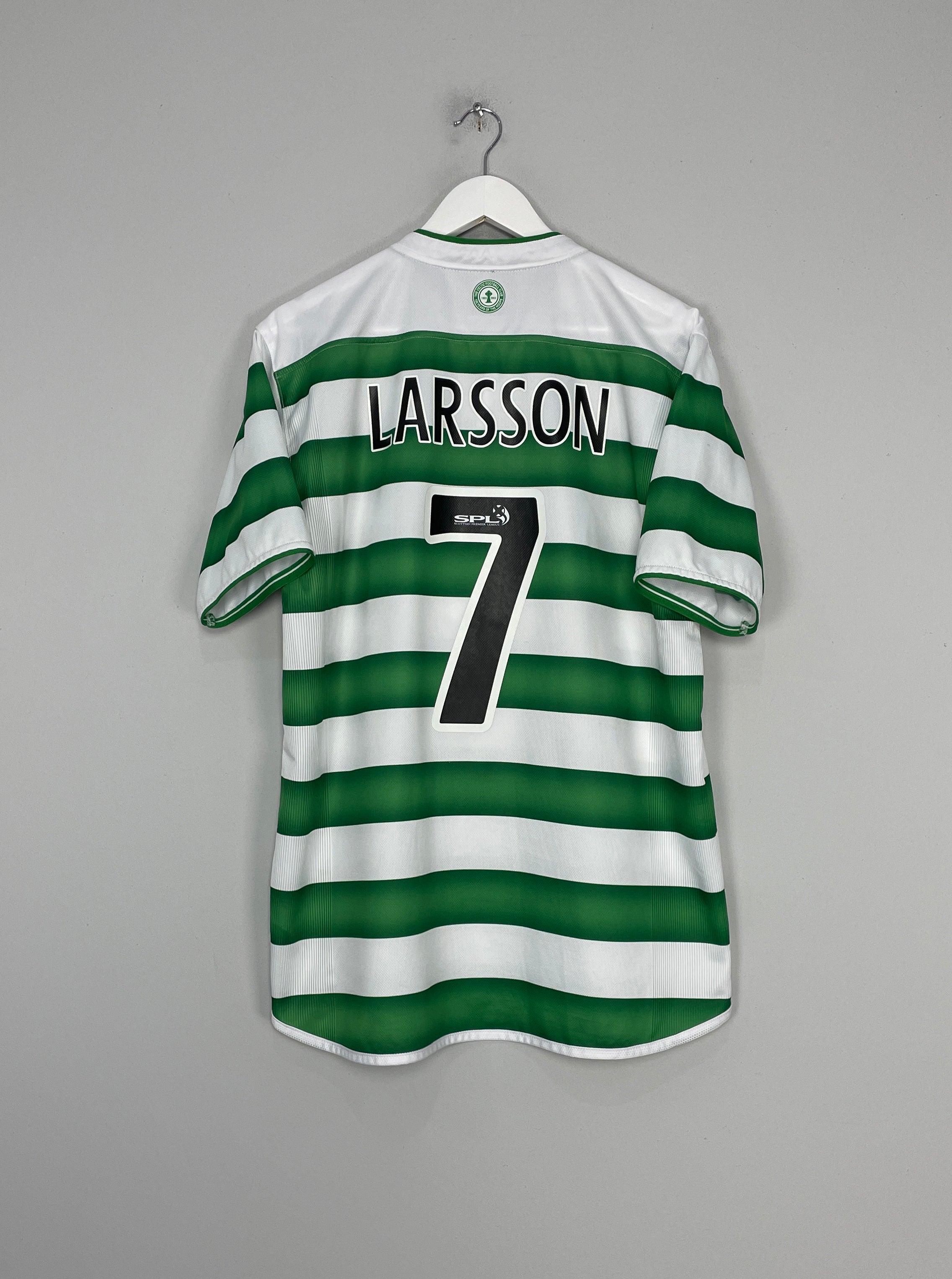 Larsson Celtic Shirt  Henrik Larsson Man Utd Shirt & Celtic Shirts –  Classic Football Kit