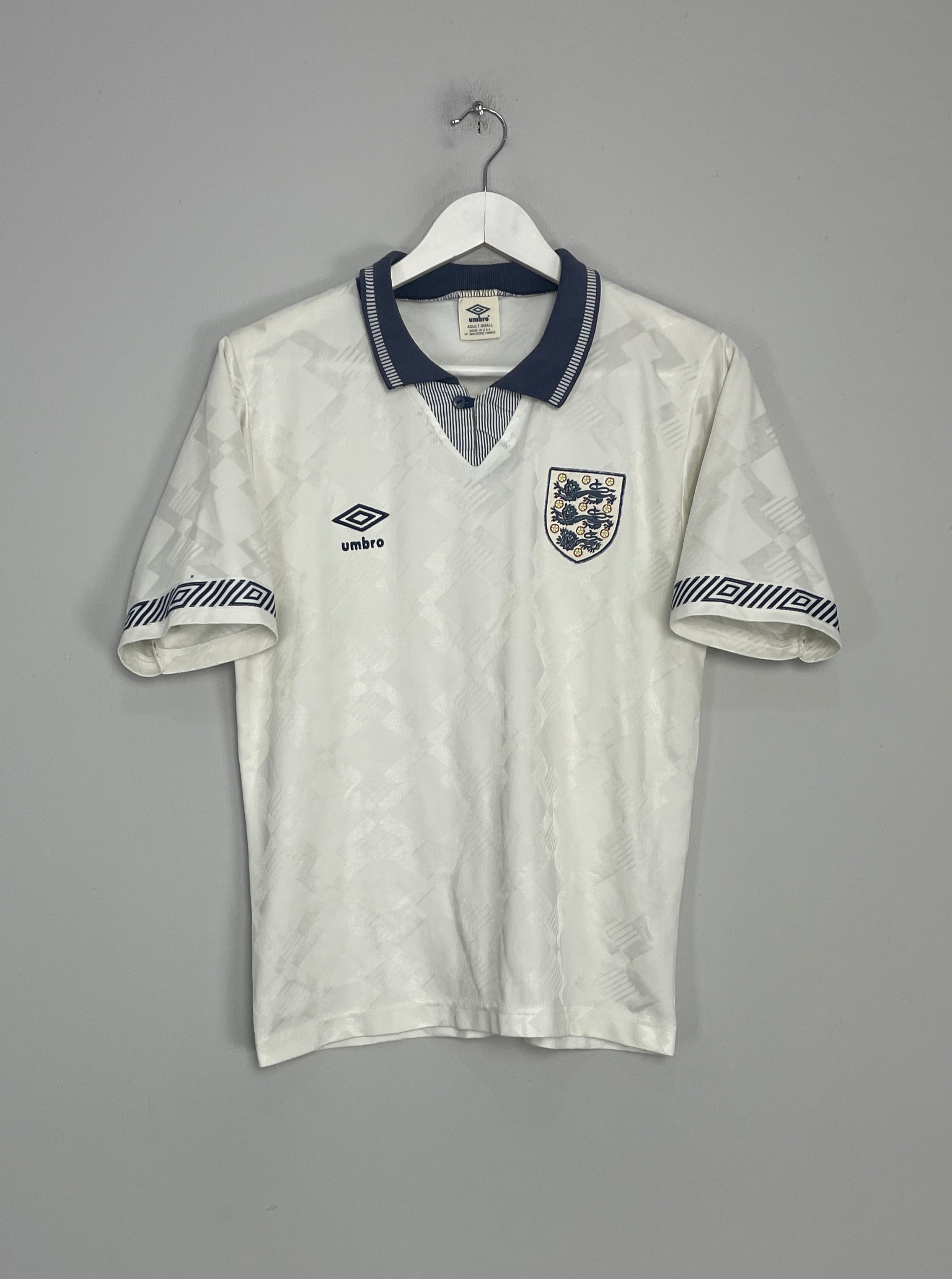 CULT KITS - 1990/92 ENGLAND HOME SHIRT (S) UMBRO – Cult Kits