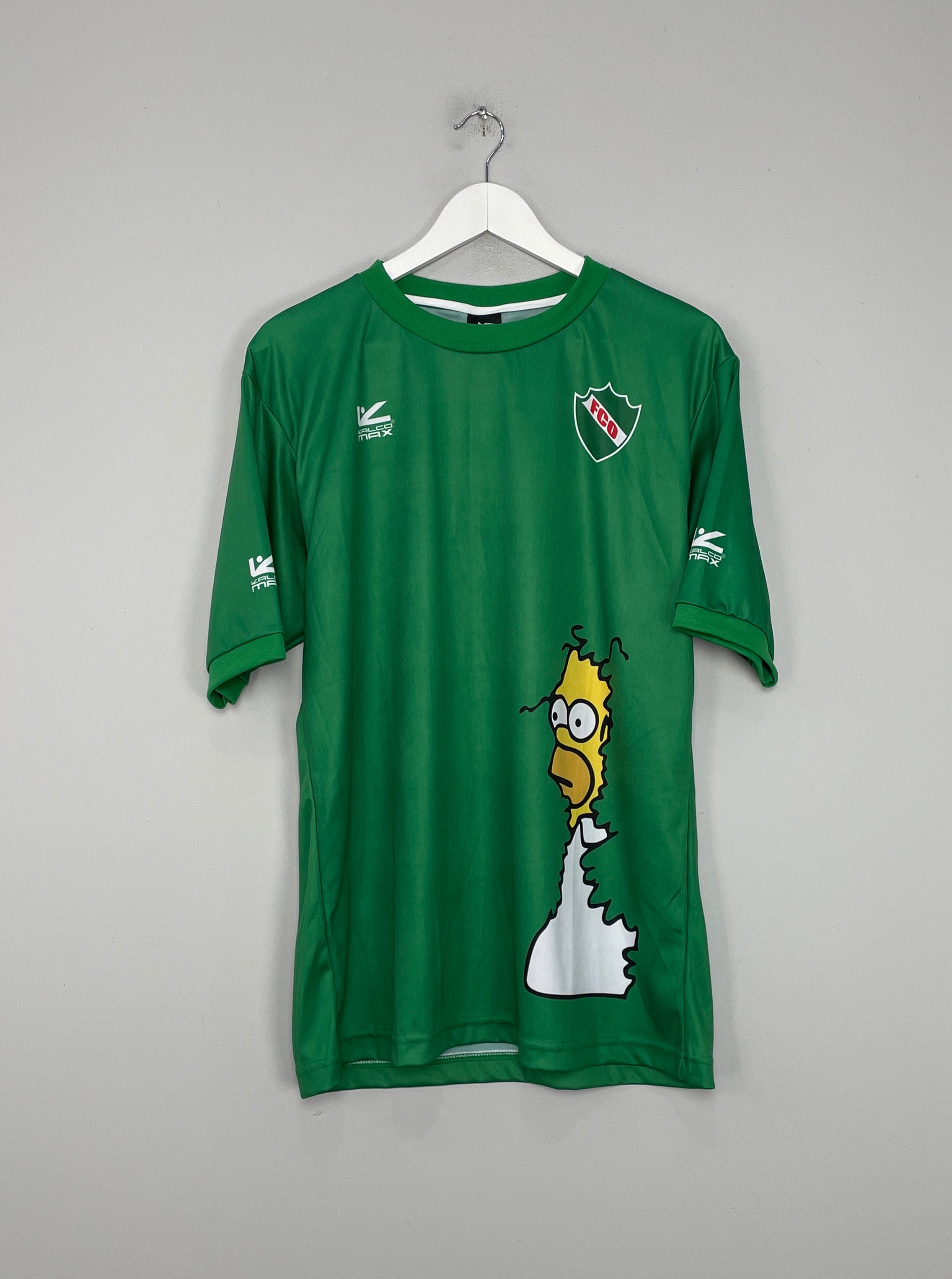 Ferro Carril Oeste goalkeeper Homer Simpson shirt 2018/19 - Kalcomax