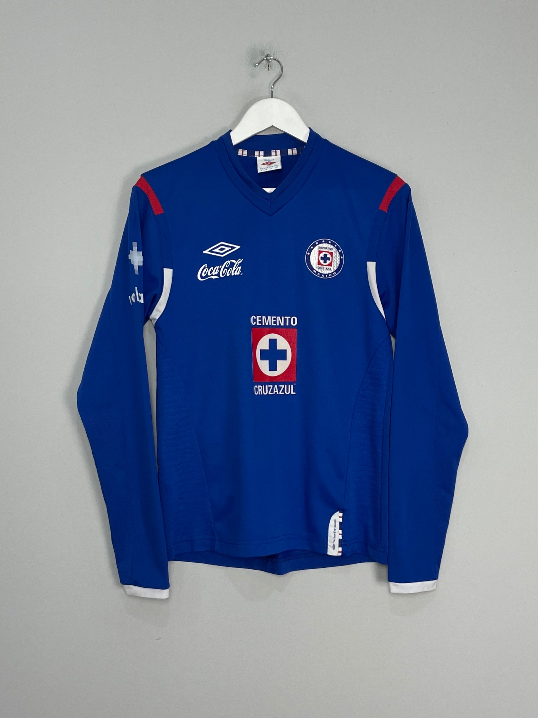 CULT KITS - 2011/12 CRUZ AZUL L/S HOME SHIRT (S) UMBRO – Cult Kits