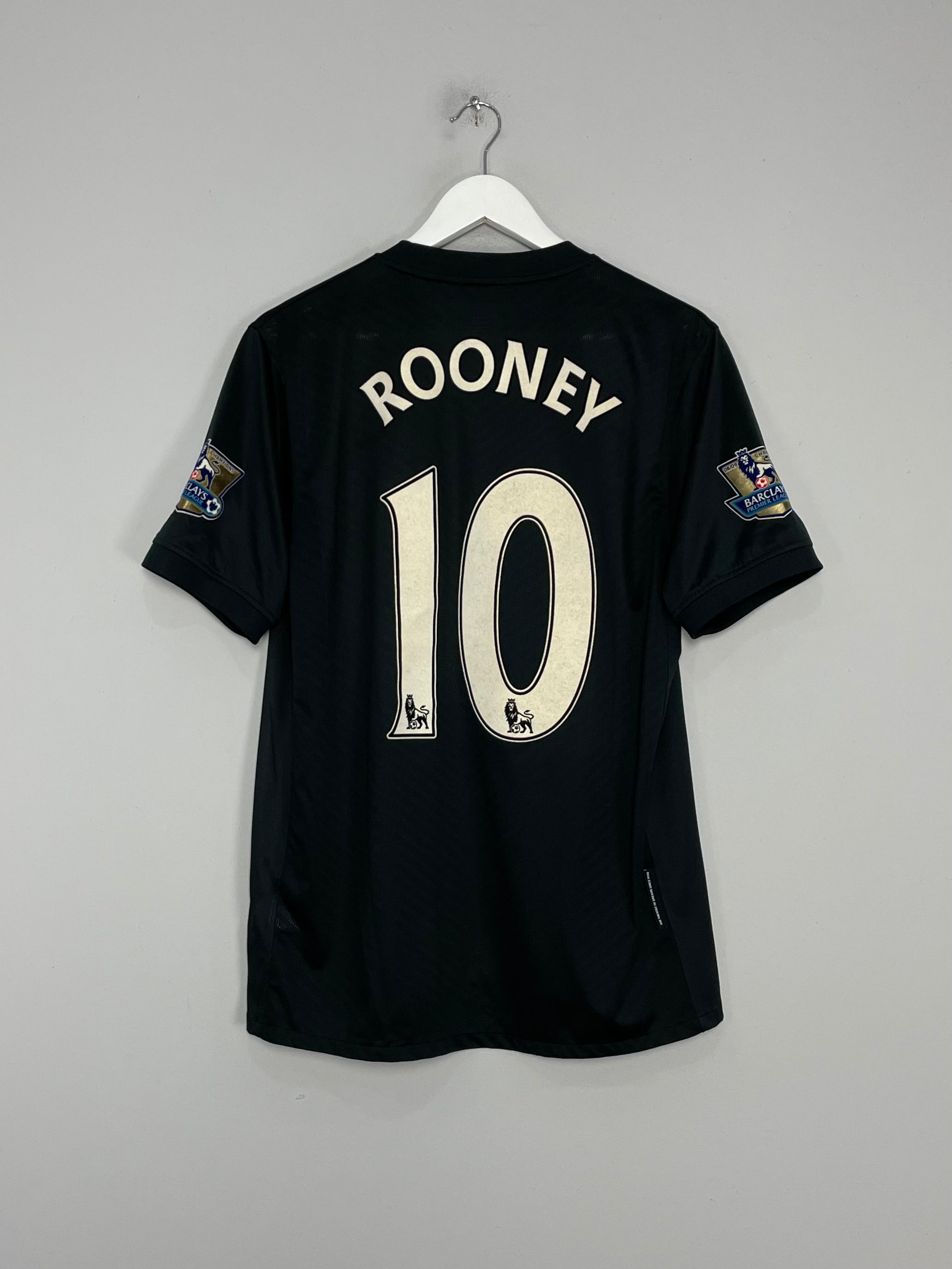 Manchester United Wayne Rooney #10 Away White Soccer Football Jersey Mens  Sz XS