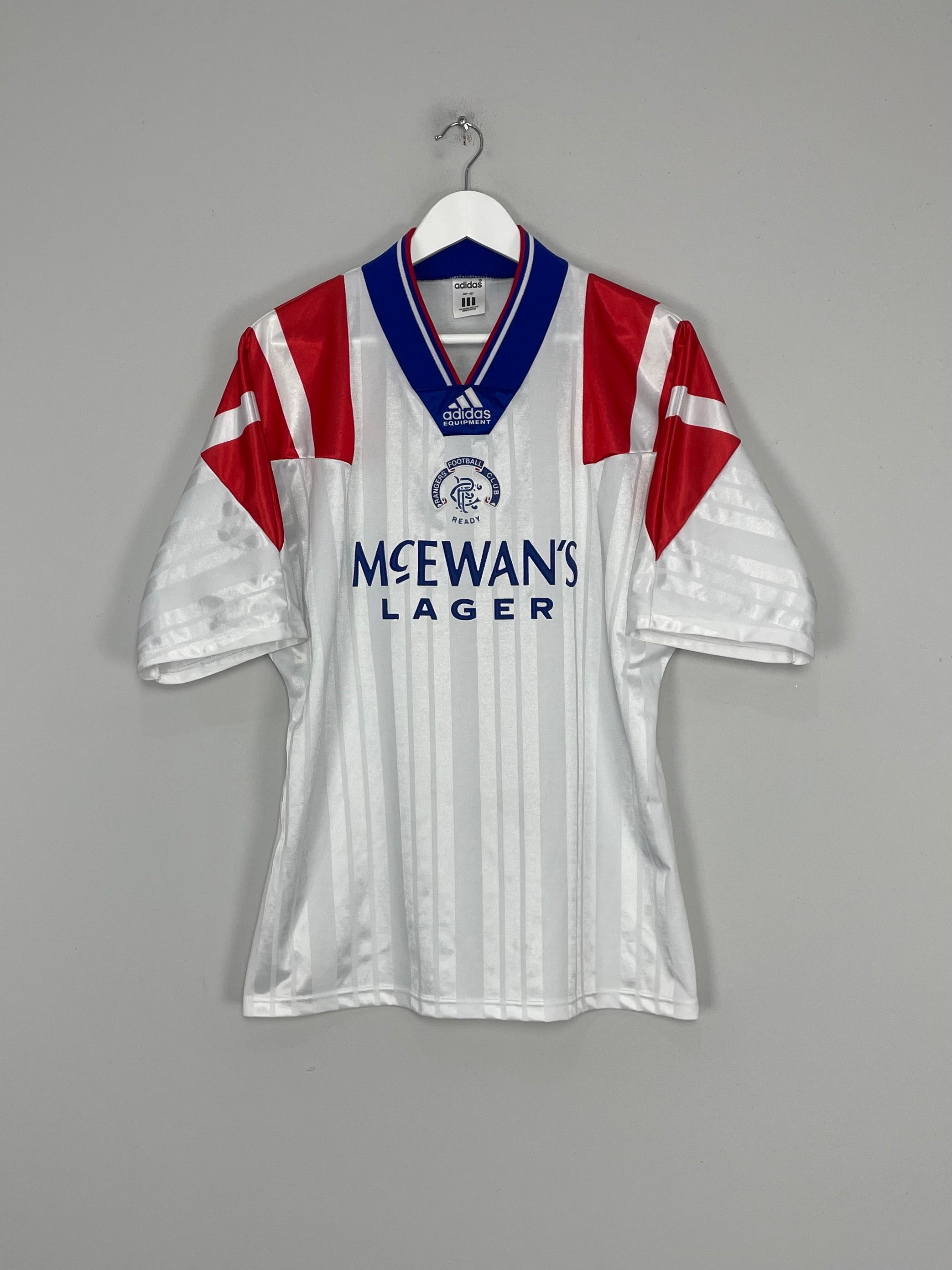 1994/95 LAUDRUP #11 Rangers Vintage adidas Away Football Shirt