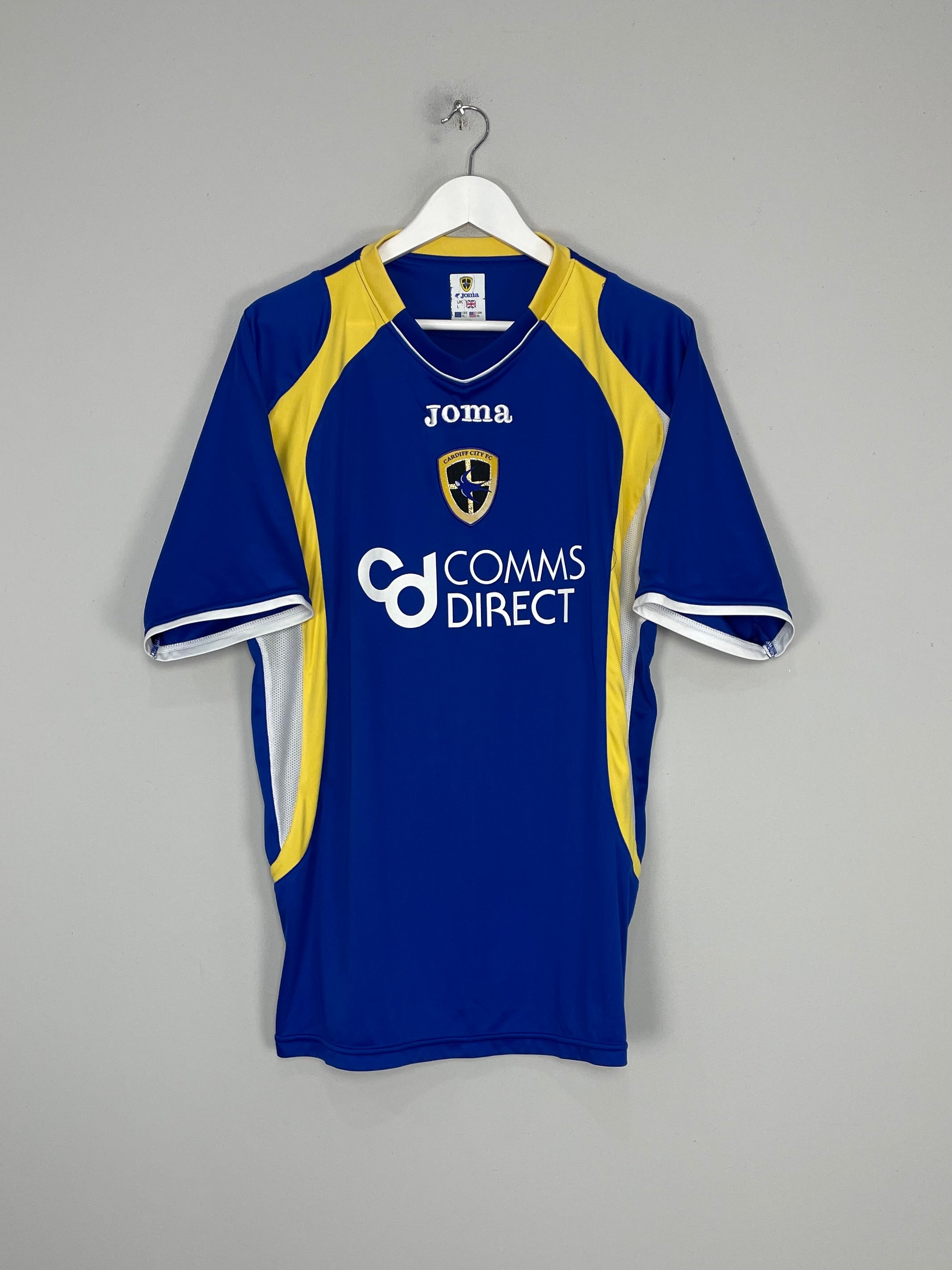 CULT KITS - 2007/08 CARDIFF HOME SHIRT (L) JOMA – Cult Kits