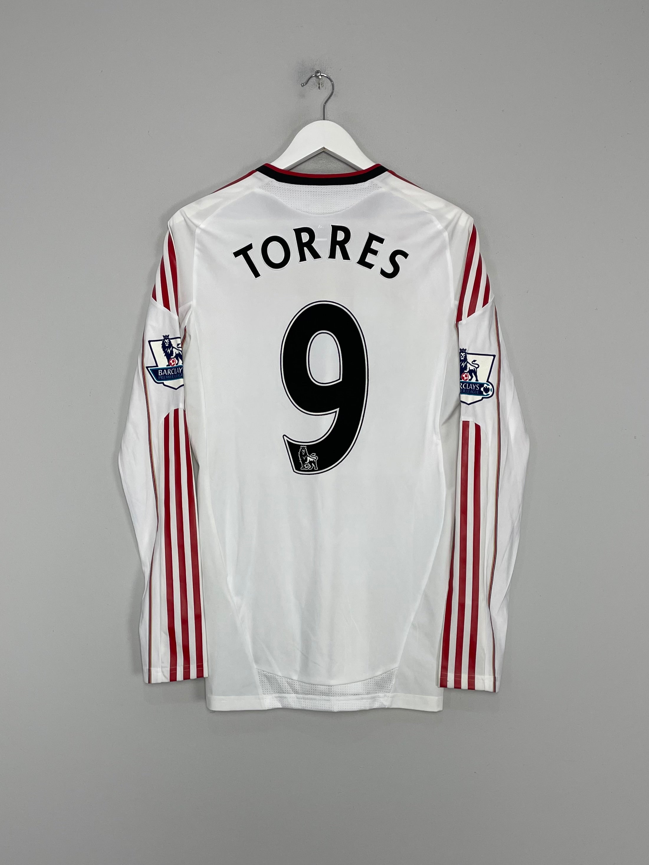 LIVERPOOL 2008 2009 TORRES THIRD SHIRT JERSEY FOOTBALL SOCCER ADIDAS SIZE S