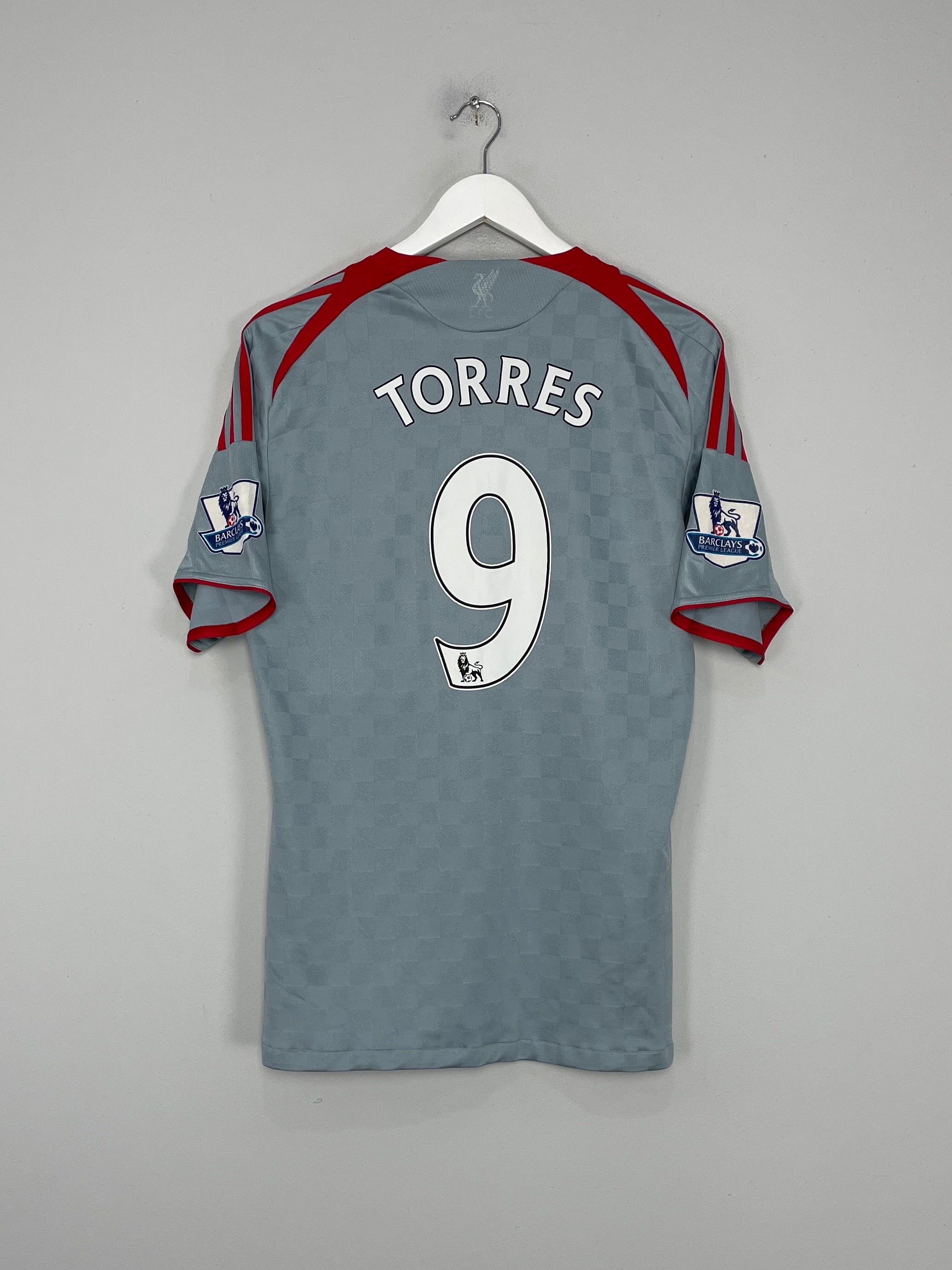 Liverpool F.C. #9 Torres 08/09 Adidas Away Jersey – OneTwoKits