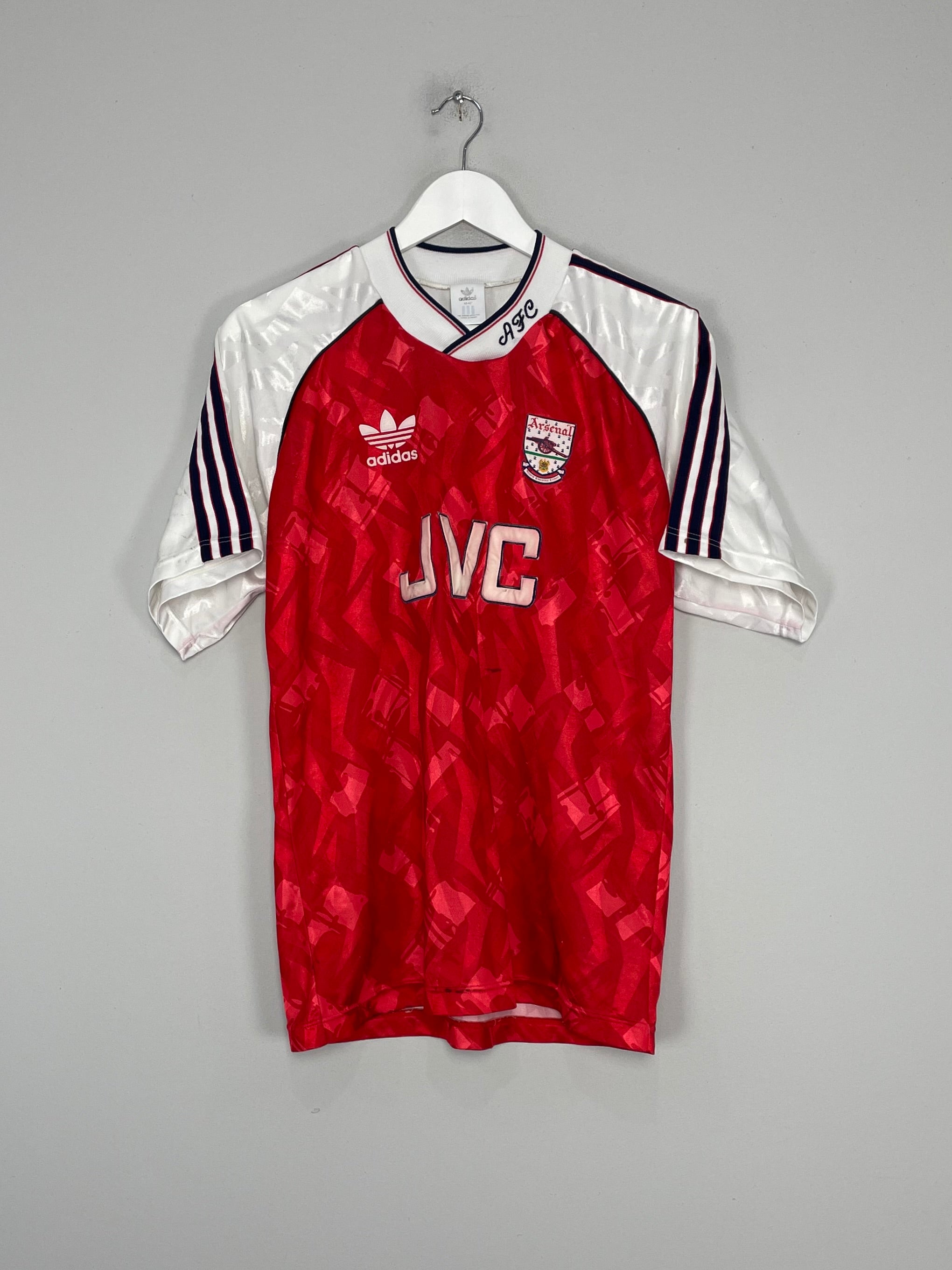 Arsenal home kit for 1990-92.  Arsenal kit, Arsenal football, Arsenal  football club