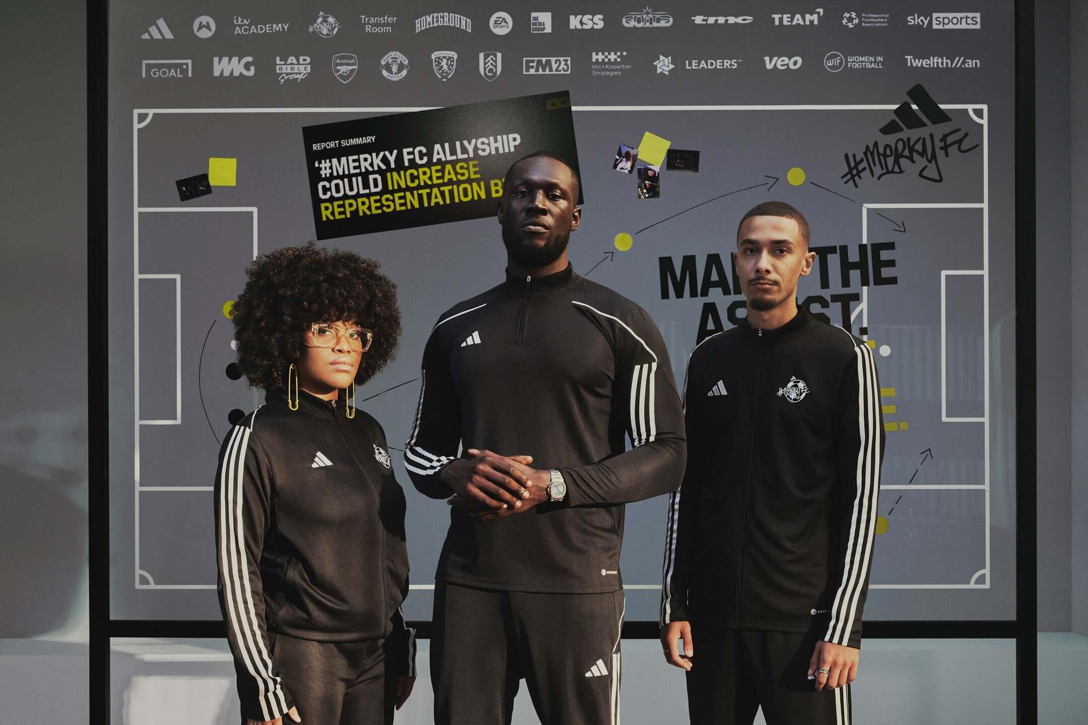 ADIDAS AND STORMZY ANNOUNCE EXPANSION OF #MERKY FC