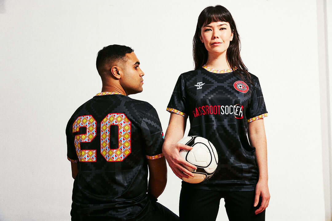 GrassrootSoccer releases a limited-edition kit in celebration of its 20th anniversary