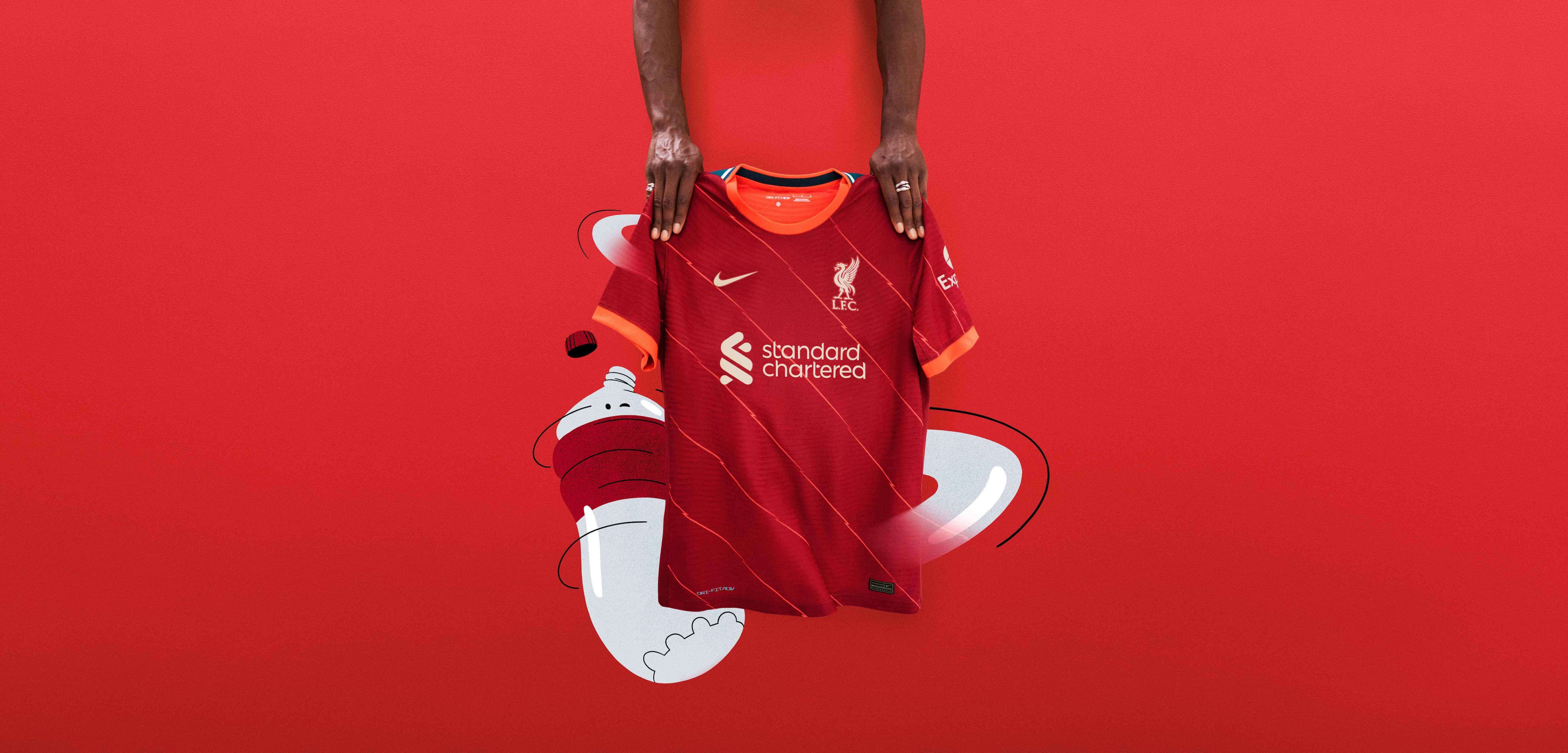 NIKE REVEAL LIVERPOOL 21/22 HOME KIT