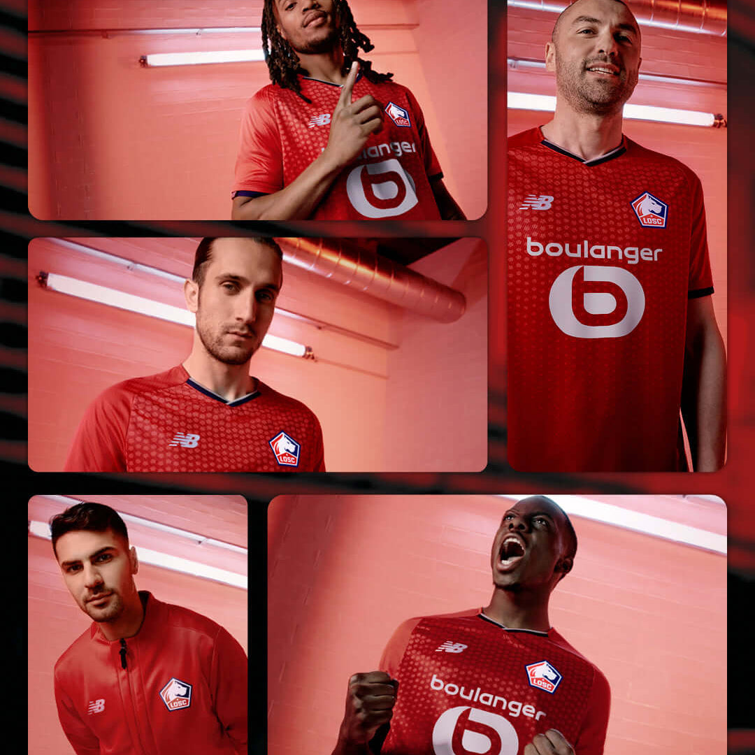 New Balance Reveals LOSC Lille 21/22 Home Jersey