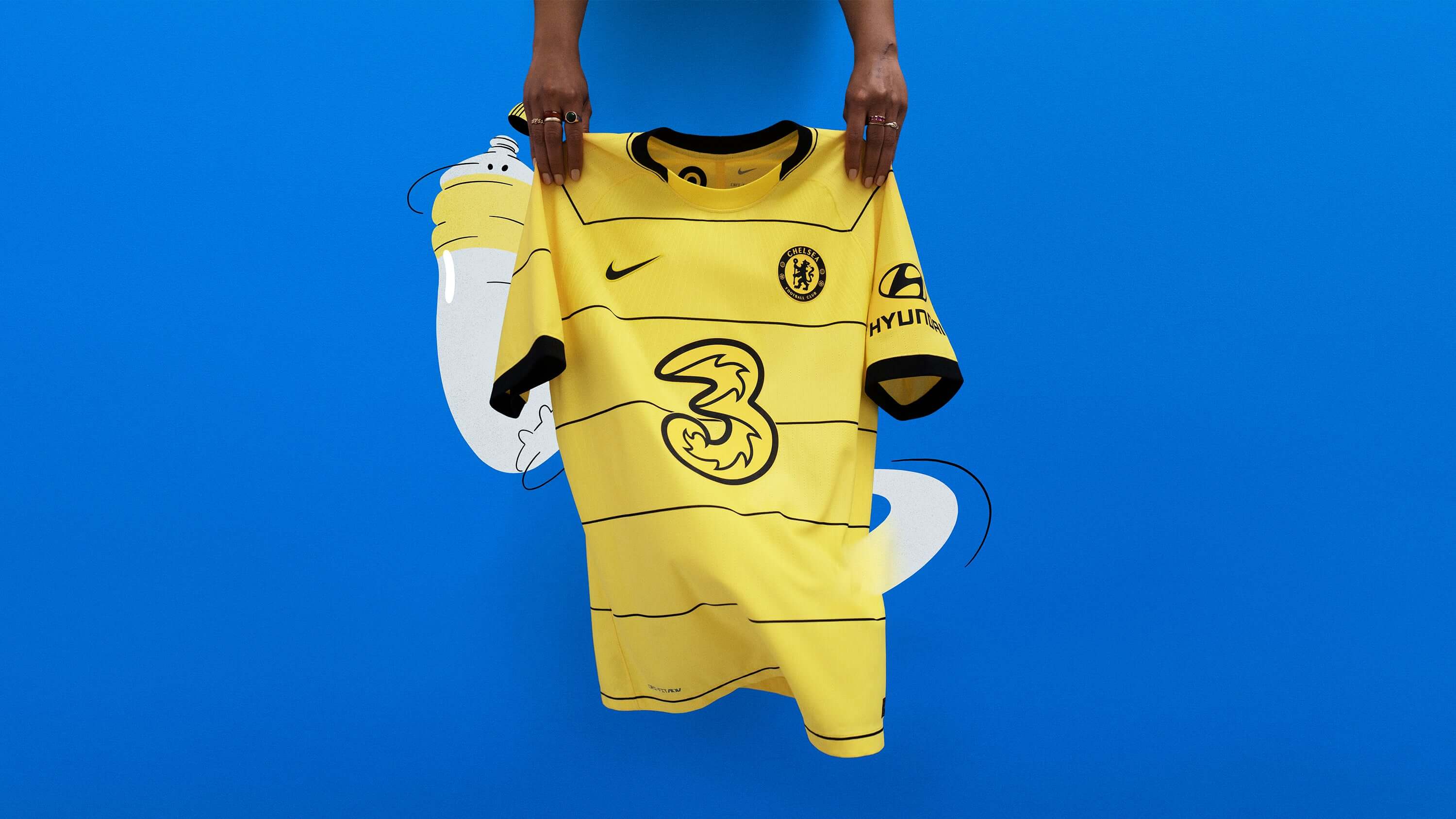 Chelsea Away jersey sees iconic colour reintroduced