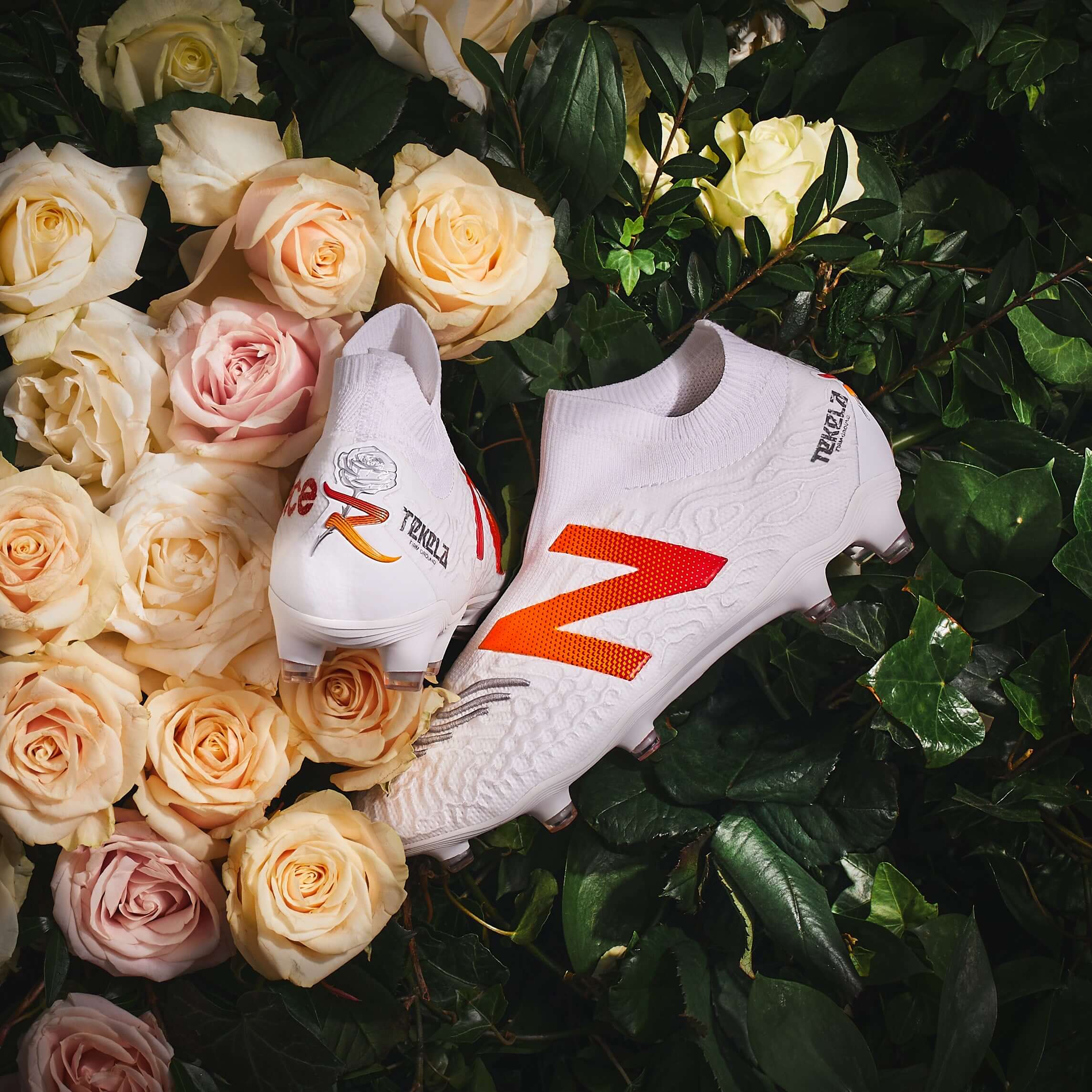 NEW BALANCE DROPS CUSTOM ROSE LAVELLE BOOT