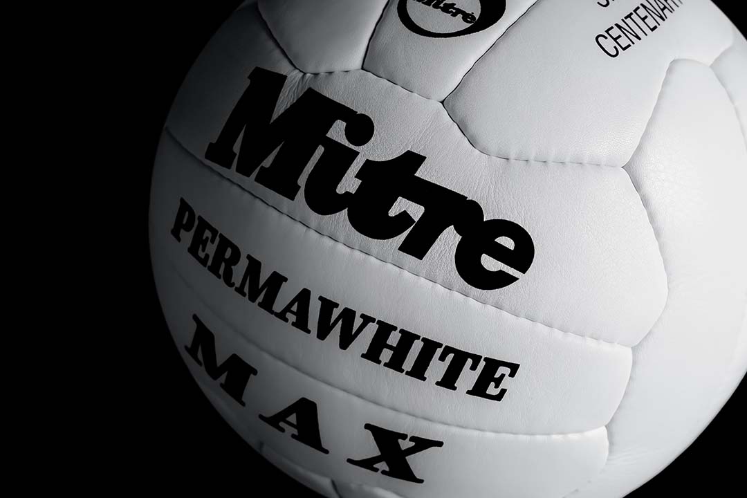 MITRE RELEASE LIMITED EDITION PERMAWHITE MAX FOOTBALL