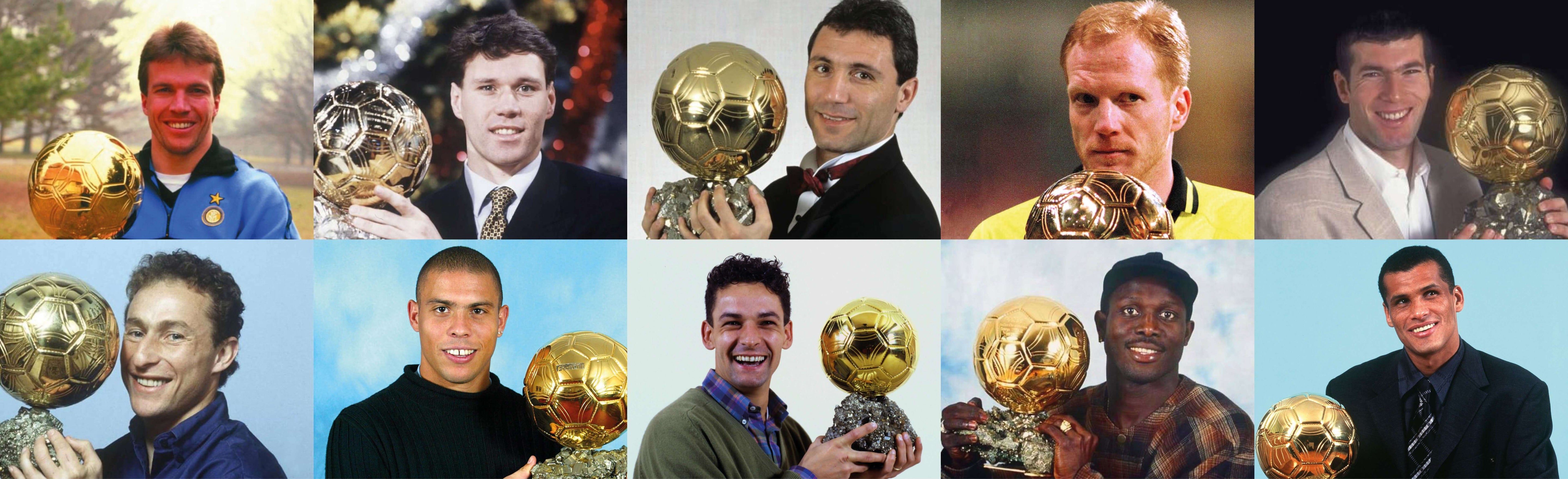 BALLON D’OR TEAM OF THE 90’s