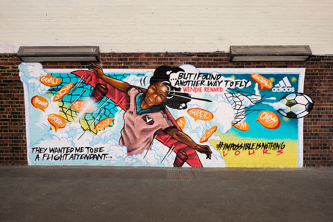 ADIDAS REVEAL MURALS CELEBRATING STARS OF UEFA WOMEN’S EURO 2022