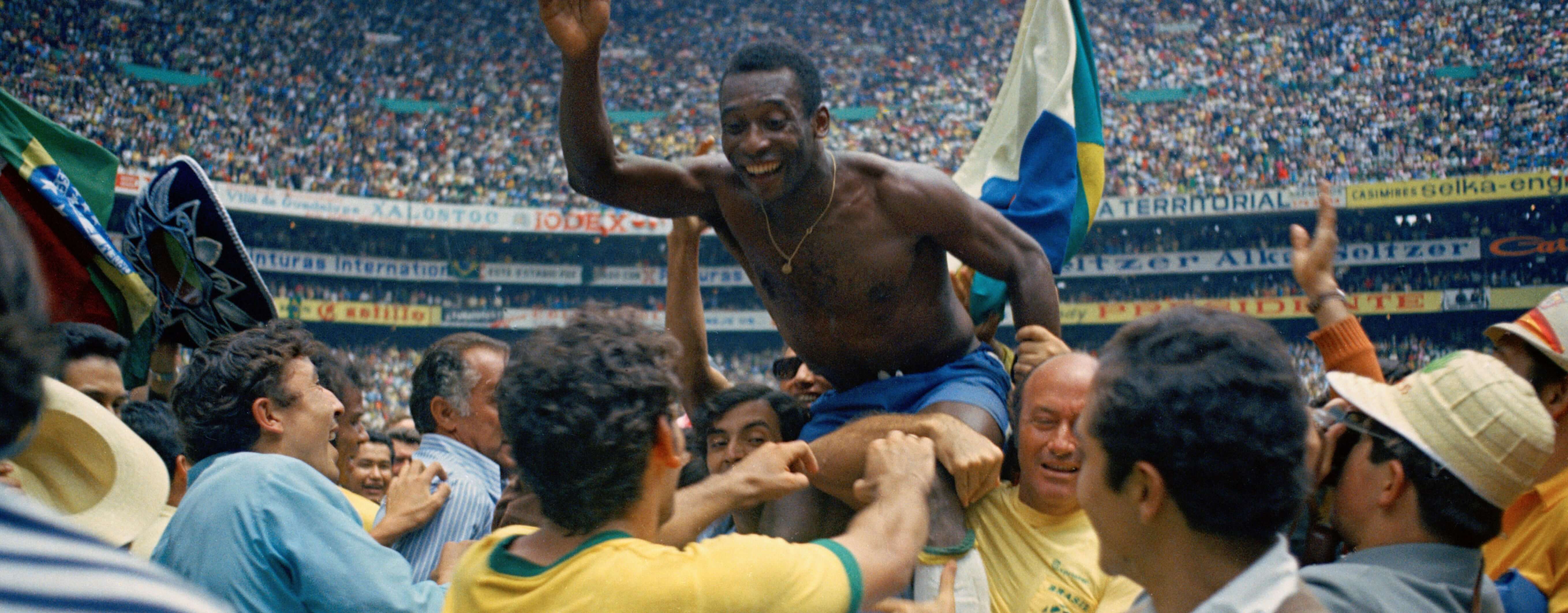 PELE'S SKILL AT THE 1970 FIFA WORLD CUP