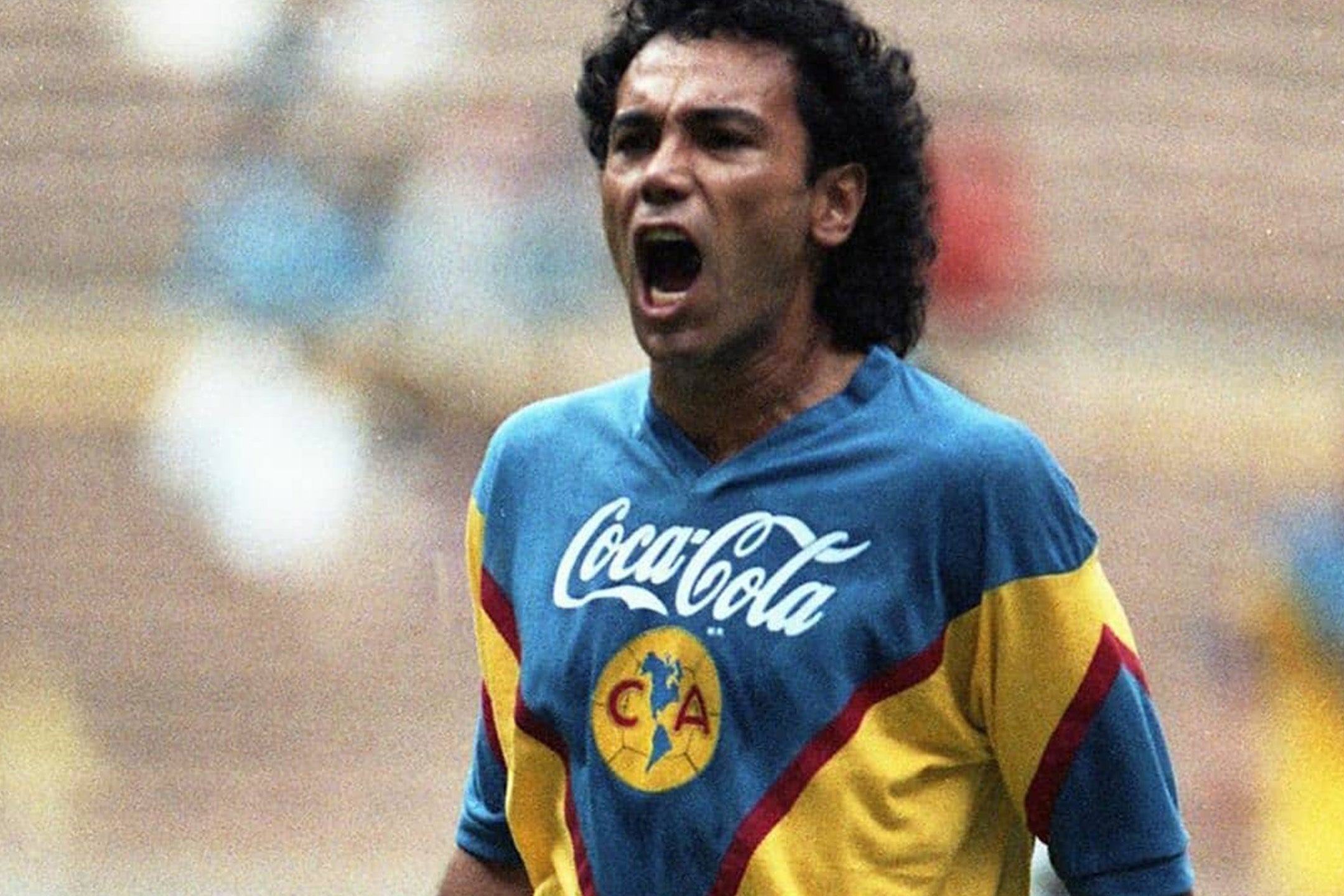 Cult Kits - Club America Hugo Sánchez adidas vintage football shirts