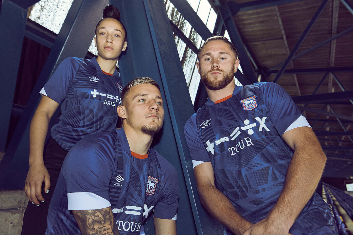 Umbro and Ipswich Town unveil 2022/23 home and away kits