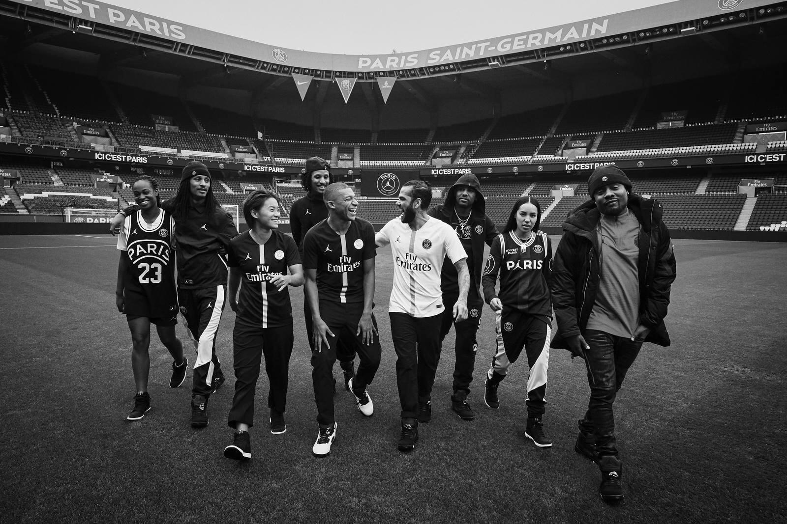 JORDAN BRAND AND PARIS SAINT-GERMAIN COMBINE FOR A FOOTBALL FIRST