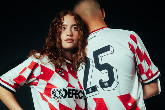 cult kits article DEFECTED TEAM UP WITH ICONIC SPORTSWEAR BRAND MEYBA FOR LIMITED EDITION FOOTBALL SHIRT