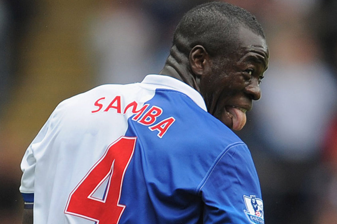 Cult Kits - Chris Samba Blackburn Rovers Classic football shirts, retro football shirts