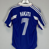 1999/00 JAPAN NAKATA #7 HOME SHIRT (S) ADIDAS