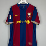 2007/08 BARCELONA MESSI #19 HOME SHIRT (L) NIKE