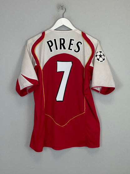 2004/05 ARSENAL PIRES #7 C/L HOME SHIRT (L) NIKE