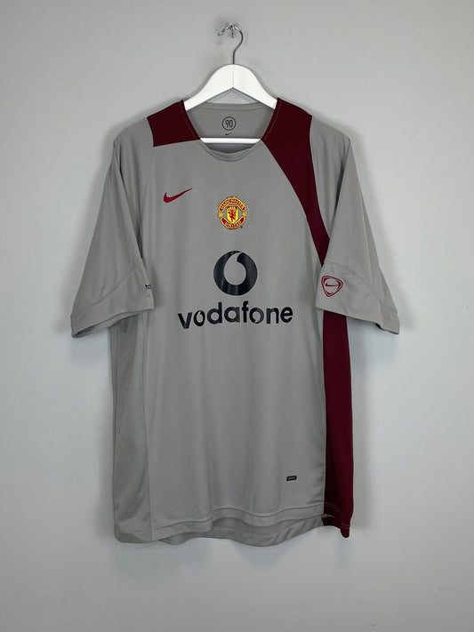 2005/06 MANCHESTER UNITED TRAINING SHIRT (XL) NIKE