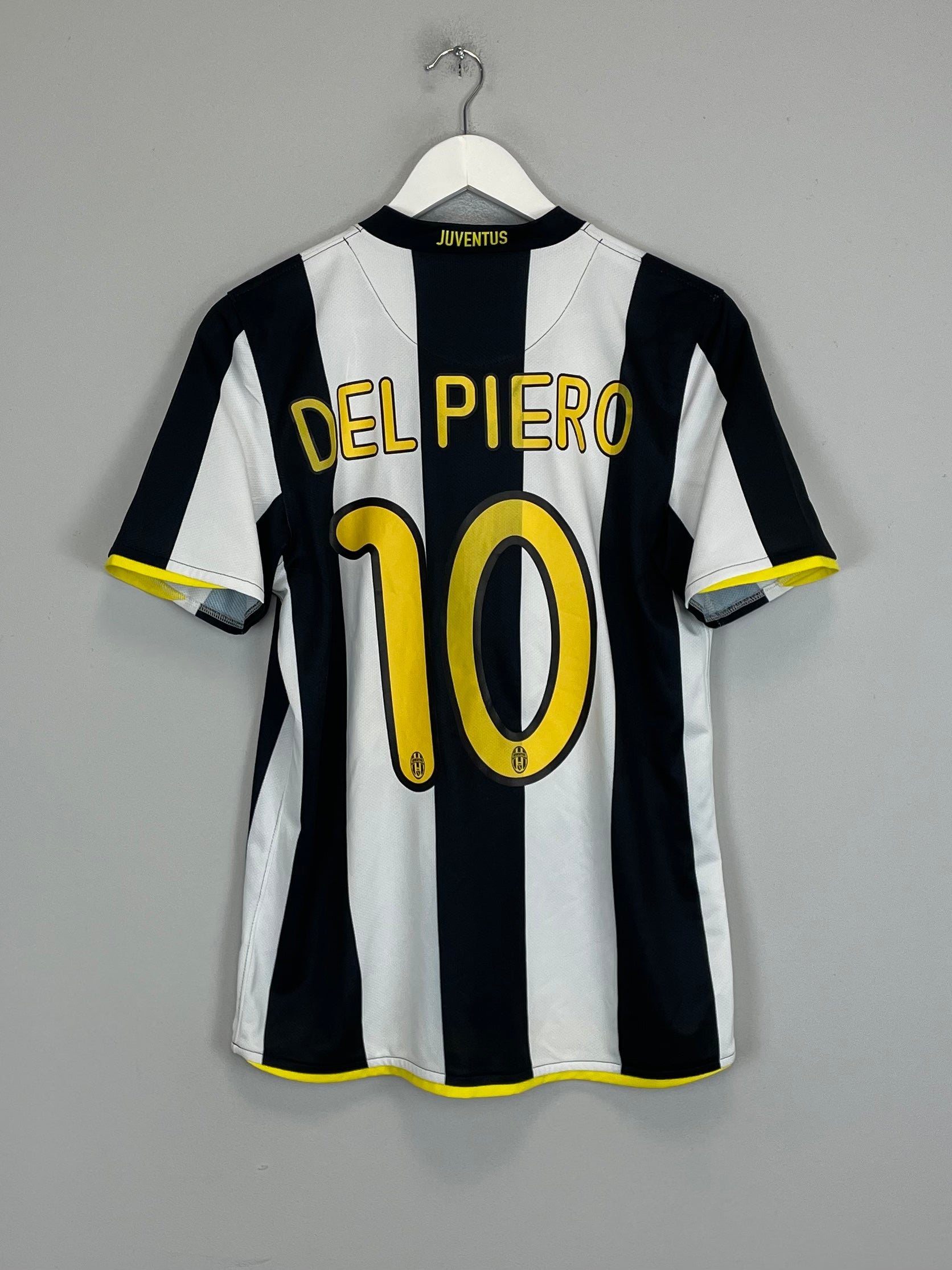 2008/09 JUVENTUS DEL PIERO #10 HOME SHIRT (S) NIKE