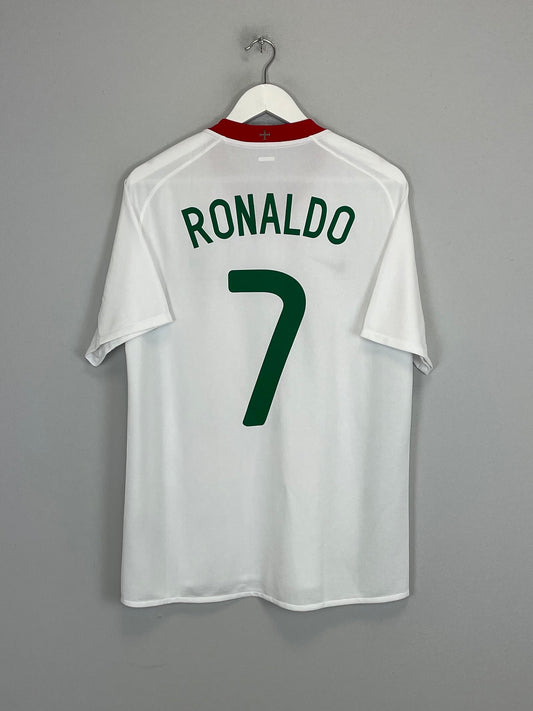 2008/09 PORTUGAL RONALDO #7 AWAY SHIRT (M) NIKE