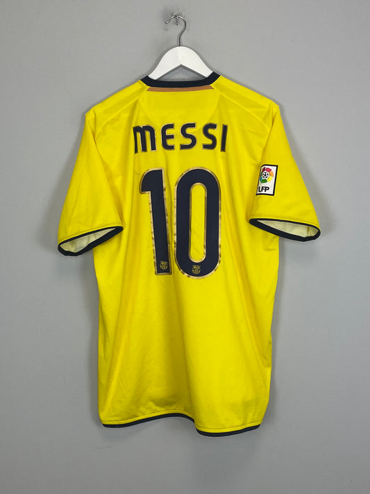 2008/10 BARCELONA MESSI #10 AWAY SHIRT (XL) NIKE