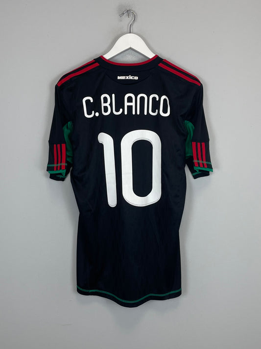 2009/11 MEXICO BLANCO #10 AWAY SHIRT (M) ADIDAS