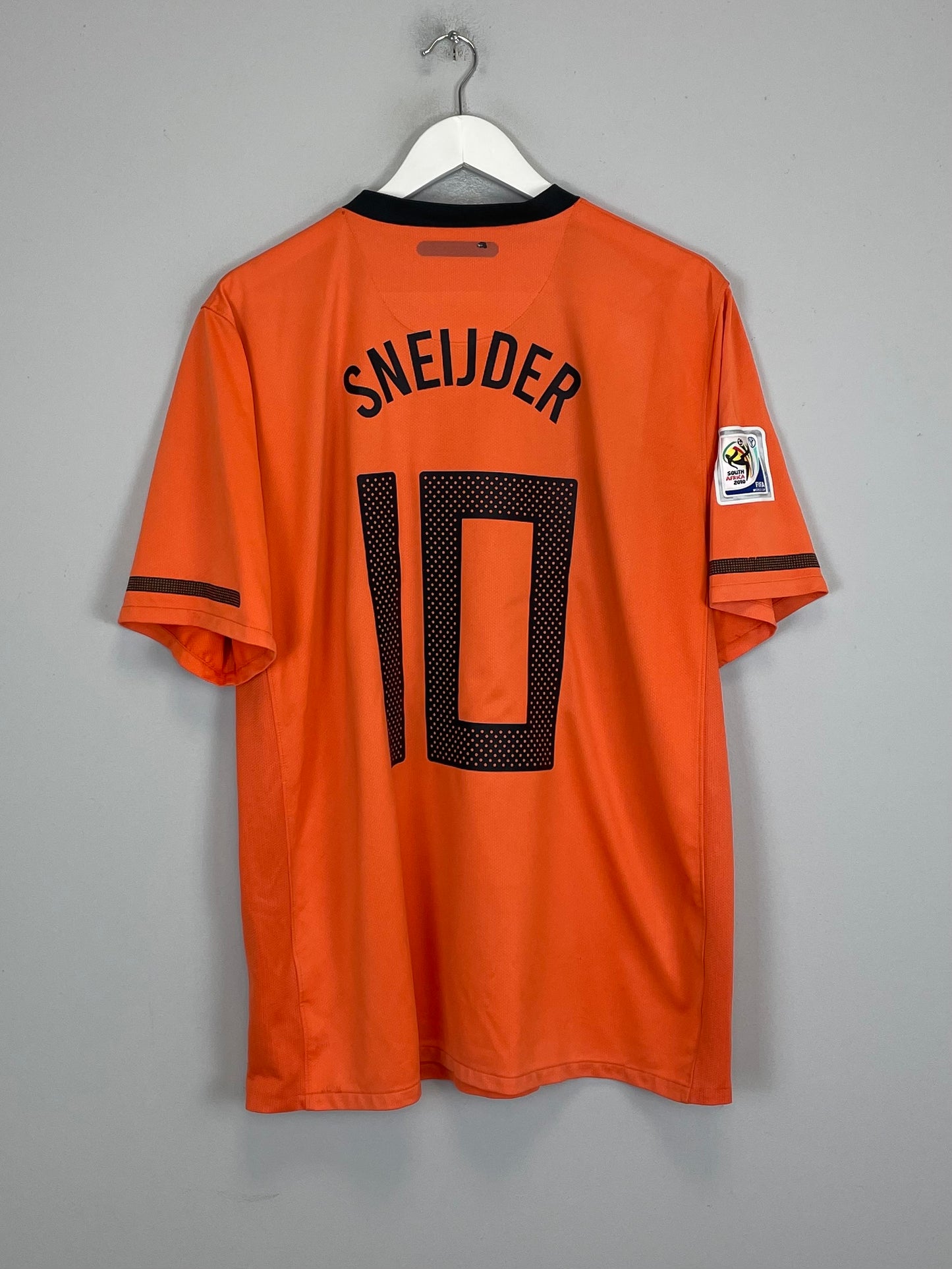 2010/11 NETHERLANDS SNEIJDER #10 HOME SHIRT (XL) NIKE