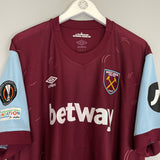 2023/24 WEST HAM CRESSWELL #3 HOME SHIRT (XXXL) UMBRO