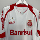 2007/08 INTERNACIONAL #10 AWAY SHIRT (XL) REEBOK