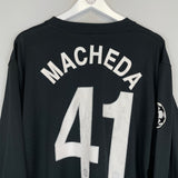 2009/10 MANCHESTER UNITED MACHEDA #41 L/S C/L AWAY SHIRT (XXXL) NIKE