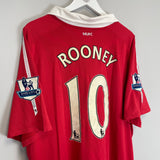 2010/11 MANCHESTER UNITED ROONEY #10 HOME SHIRT (XL) NIKE