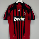 2007/08 AC MILAN RONALDO #99 HOME SHIRT (M) ADIDAS